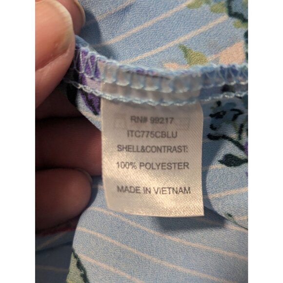 NWT Charming Charlie Top Womens Sz S Ruffle Trim Coquette Romantic Date Night - Picture 9 of 10